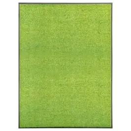 Durvju Paklājs, Mazgājams, Zaļš, 90X120 Cm Vidaxl