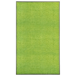 Durvju Paklājs, Mazgājams, Zaļš, 90X150 Cm Vidaxl