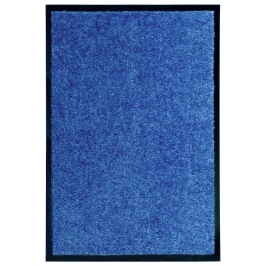 Durvju Paklājs, Mazgājams, Zils, 40X60 Cm Vidaxl
