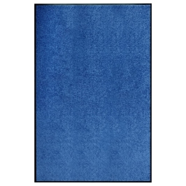 Durvju Paklājs, Mazgājams, Zils, 120X180 Cm Vidaxl