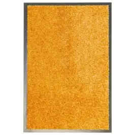Durvju Paklājs, Mazgājams, Oranžs, 40X60 Cm Vidaxl