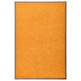 Durvju Paklājs, Mazgājams, Oranžs, 60X90 Cm Vidaxl