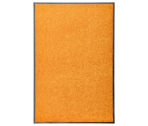 Durvju Paklājs, Mazgājams, Oranžs, 60X90 Cm Vidaxl