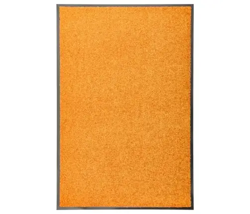 Durvju Paklājs, Mazgājams, Oranžs, 60X90 Cm Vidaxl