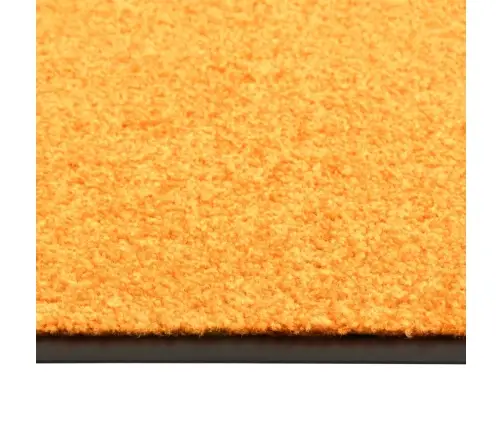 Durvju Paklājs, Mazgājams, Oranžs, 60X90 Cm Vidaxl