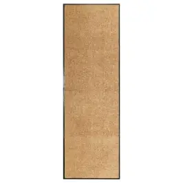 Durvju Paklājs, Mazgājams, Krēmkrāsā, 60X180 Cm Vidaxl