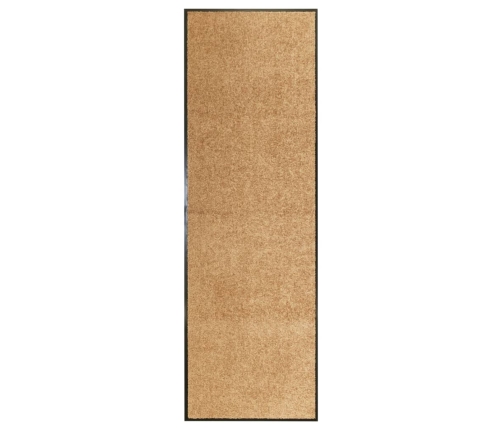 Durvju Paklājs, Mazgājams, Krēmkrāsā, 60X180 Cm Vidaxl