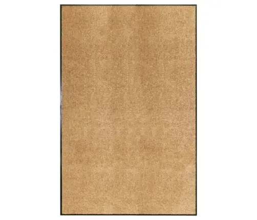 Durvju Paklājs, Mazgājams, Krēmkrāsā, 120X180 Cm Vidaxl