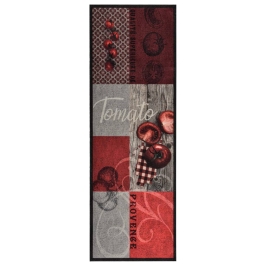Virtuves Paklājs, Mazgājams, Apdruka Ar Tomātiem, 60X180 Cm Vidaxl