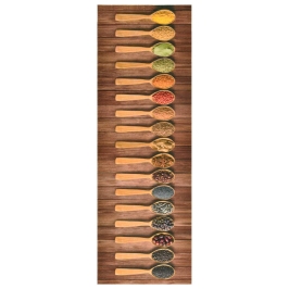 Virtuves Paklājs, Mazgājams, Apdruka Ar Karotēm, 45X150 Cm Vidaxl