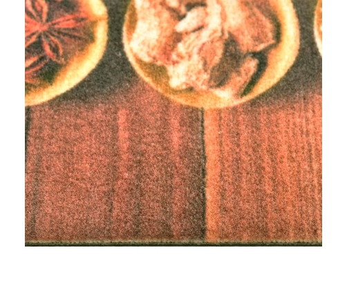 Virtuves Paklājs, Mazgājams, Apdruka Ar Karotēm, 45X150 Cm Vidaxl