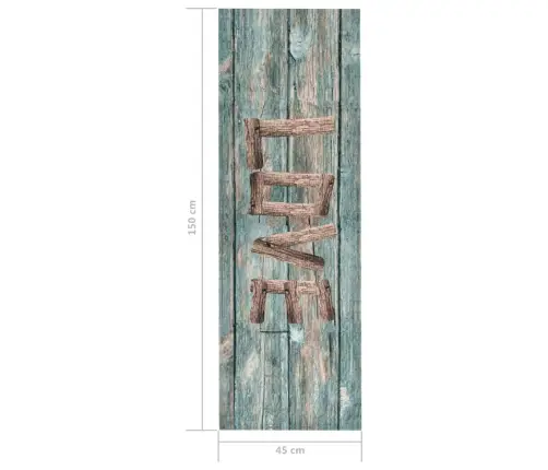 Virtuves Paklājs, Mazgājams, Love Apdruka, 45X150 Cm Vidaxl