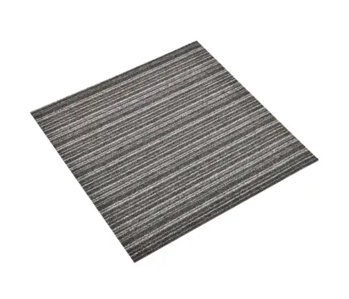 Paklājflīzes, 20 Gab., 5 M², 50X50 Cm, Antracītpelēkas Vidaxl