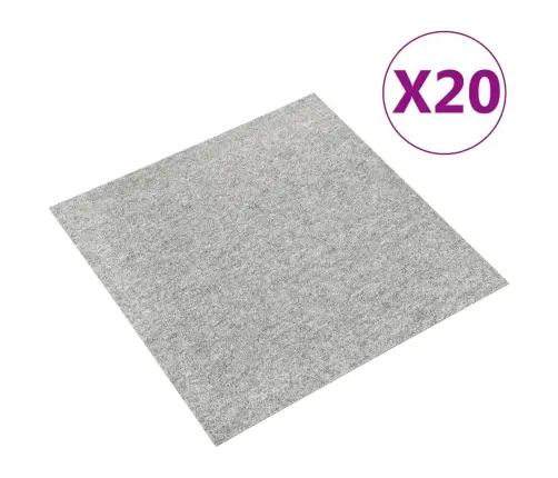 Kiliminės Plytelės, 20Vnt., Šviesiai Pilkos, 50X50cm 5M²