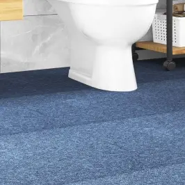 Paklājflīzes, 20 Gab., 5 M², 50X50 Cm, Zilas Vidaxl