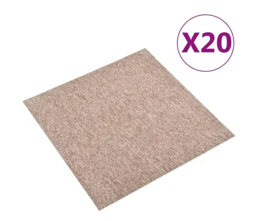 Kiliminės Plytelės, 20Vnt., Smėlio Spalvos, 50X50cm 5M²