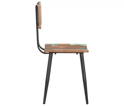 Virtuves Krēsli, 4 Gab., Pārstrādāts Masīvkoks Vidaxl