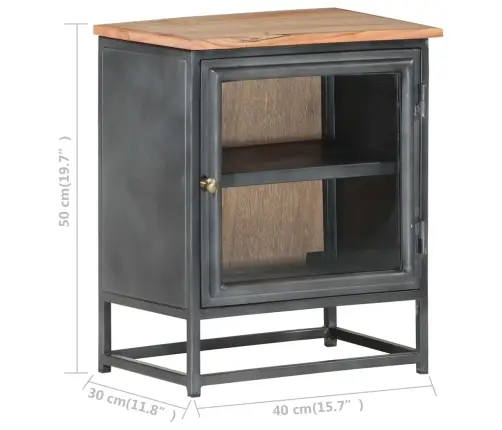 Öökapp, Hall, 40 X 30 X 50 cm Akaatsiapuit