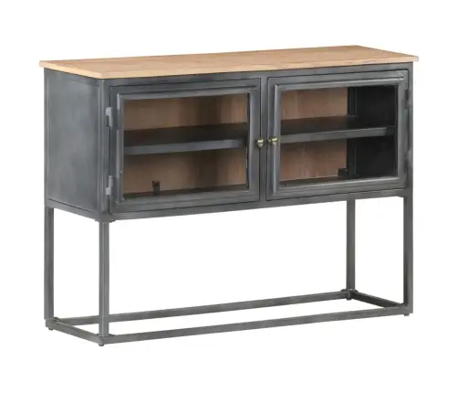 Kumode, Pelēka, 100X30X70 Cm, Akācijas Masīvkoks Vidaxl