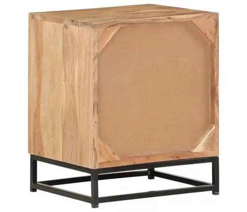 Naktsskapītis, 40X30X50 Cm, Akācijas Masīvkoks Vidaxl