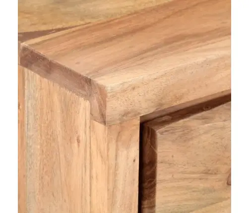 Konsoles Galdiņš, 100X35X76 Cm, Akācija, Dabīgas Formas Malas Vidaxl