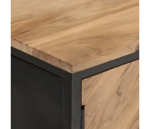 Kumode, 120X30X75 Cm, Akācijas Masīvkoks Vidaxl