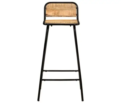 Bāra Krēsli, 2 Gab., Mango Masīvkoks Vidaxl