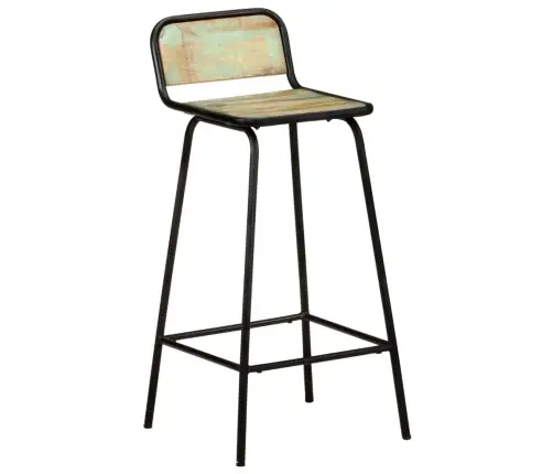 Bāra Krēsli, 2 Gab., Pārstrādāts Masīvkoks Vidaxl