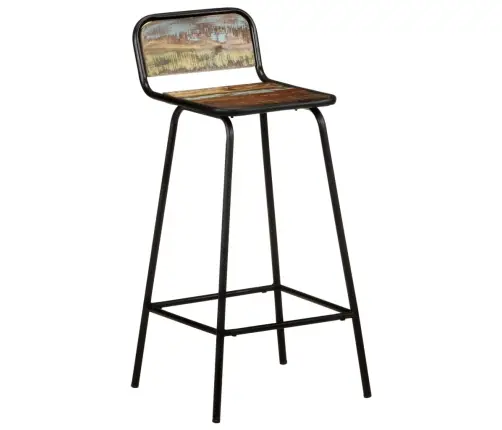 Bāra Krēsli, 2 Gab., Pārstrādāts Masīvkoks Vidaxl