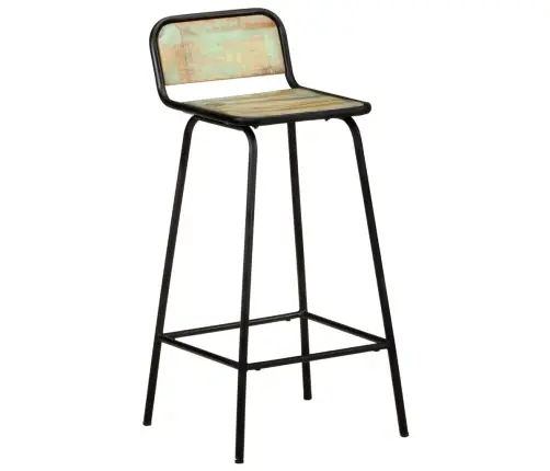 Bāra Krēsli, 4 Gab., Pārstrādāts Masīvkoks Vidaxl