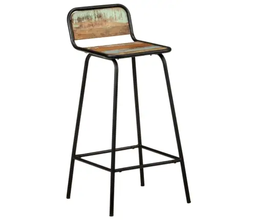 Bāra Krēsli, 4 Gab., Pārstrādāts Masīvkoks Vidaxl