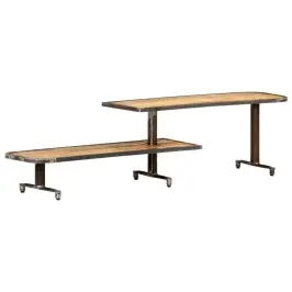 Tv Plauktiņš, 160X30X40 Cm, Mango Masīvkoks Vidaxl