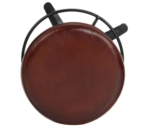 Baro Taburetės, 2Vnt., 66cm Tikra Oda