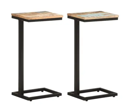 Galdiņi, 2 Gab., 31,5X24,5X64,5 Cm, Pārstrādāts Masīvkoks Vidaxl