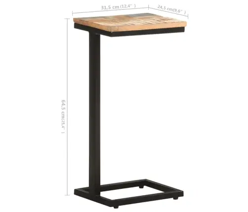 Galdiņi, 2 Gab., 31,5X24,5X64,5 Cm, Pārstrādāts Masīvkoks Vidaxl