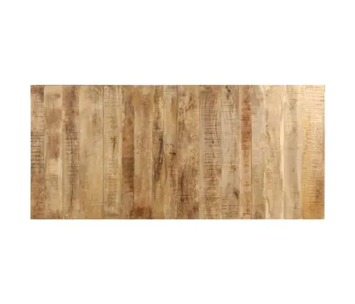 Virtuves Galds, 220X100X76 Cm, Neapstrādāts Mango Koks Vidaxl