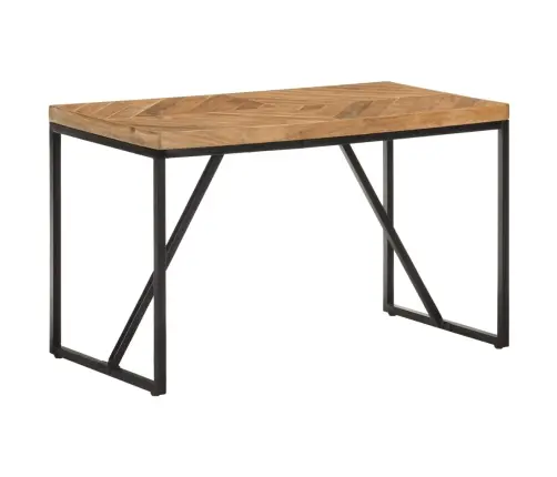 Valgomojo Stalas, 120X60X76cm Akacija Ir Mango Mediena