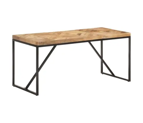 Valgomojo Stalas, 160X70X76cm Akacija Ir Mango Mediena