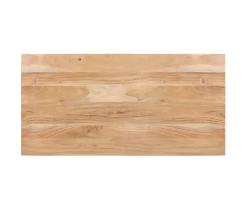Virtuves Galds, 120X60X76 Cm, Akācijas Masīvkoks Vidaxl