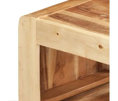 2-Daļīgs Tv Skapītis, Akācijas Masīvkoks Vidaxl