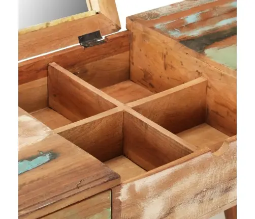 Kosmetinis Staliukas Su Veidrodžiu, 112X45X76cm Mediena