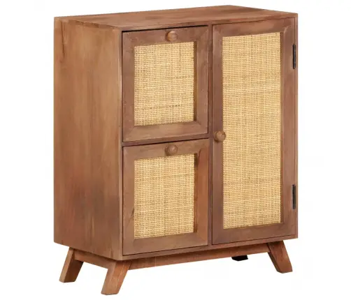 Kumode, 60X35X75 Cm, Mango Masīvkoks Vidaxl