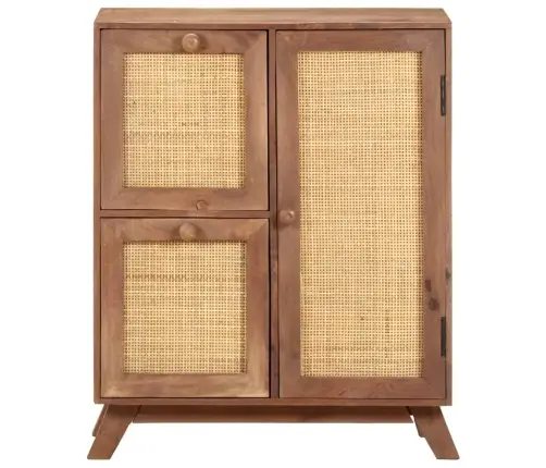 Kumode, 60X35X75 Cm, Mango Masīvkoks Vidaxl