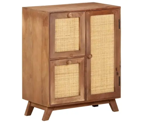 Kumode, 60X35X75 Cm, Mango Masīvkoks Vidaxl