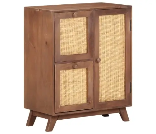 Kumode, 60X35X75 Cm, Mango Masīvkoks Vidaxl