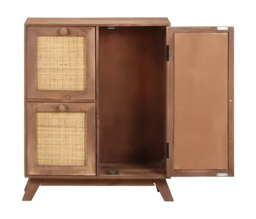 Kumode, 60X35X75 Cm, Mango Masīvkoks Vidaxl