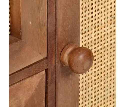 Kumode, 60X35X75 Cm, Mango Masīvkoks Vidaxl