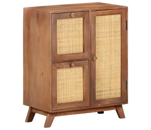 Kumode, 60X35X75 Cm, Mango Masīvkoks Vidaxl