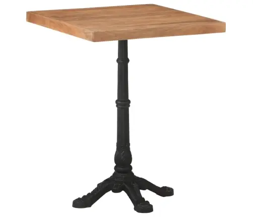 Bistro Galds, 60X60X76 Cm, Akācijas Masīvkoks  Vidaxl