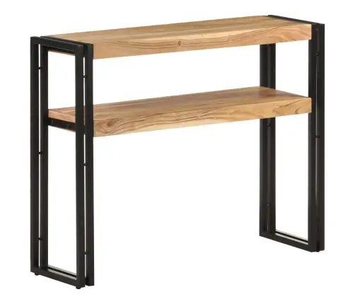 Konsolinis Staliukas, 90X30X75cm Akacijos Medienos Masyvas